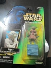 Yoda w/ Gimer Stick Star Wars Power of the Force Figure Red Card Kenner