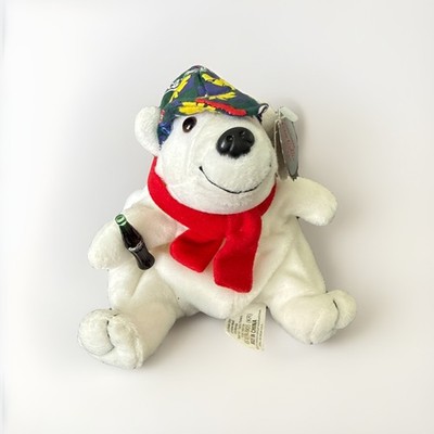 NWT Coca Cola Polar Bear 6'' Beanie Baby Plush Stuffed Animals Rare HTF