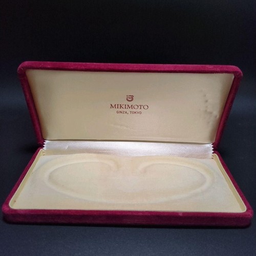 Collar de perlas Akoya con encanto japonés MIKIMOTO 15,5" 6,5-7,0 mm de diámetro Japón con caja - Imagen 15 de 17