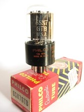1962 GE made Philco 6SN7GTB Tube - New Old St...