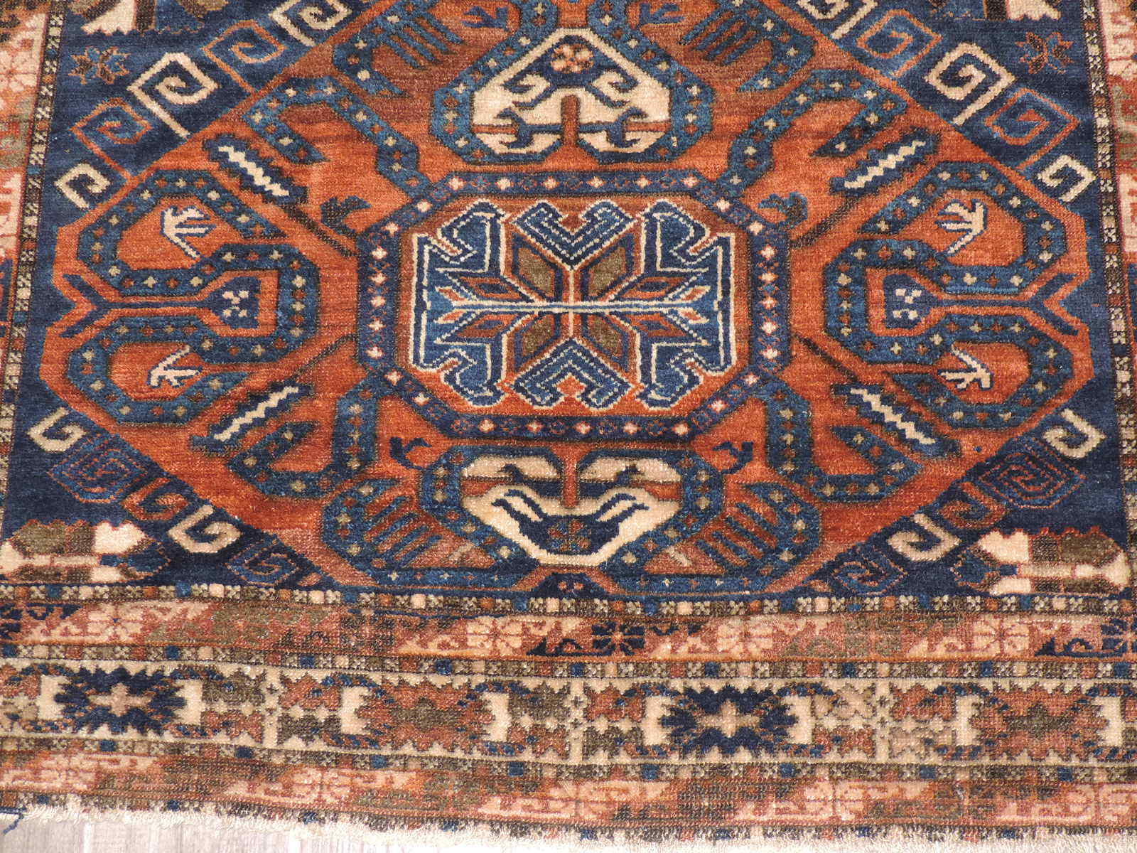 5x7ft. Antique Tribal Caucasian Kuba Kazak Wool Rug eBay