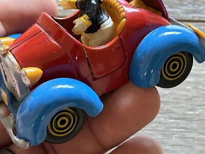 Vintage Politoys Paperino Disney Donald Duck 313 Toy Car