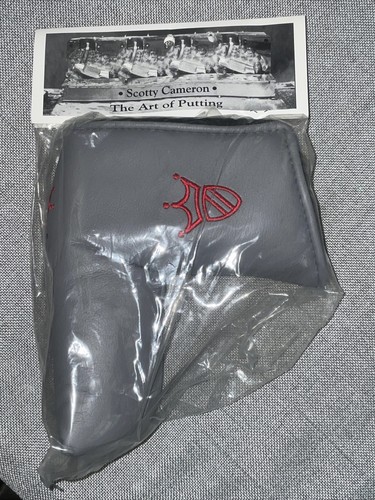 SCOTTY CAMERON PRO PLATINUM Putter Titleist Golf Head Cover NEW RARE!