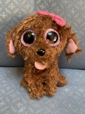 TY BEANIE BOOS PUPPY MADDIE PLUSH 6  SUPER CUTE 