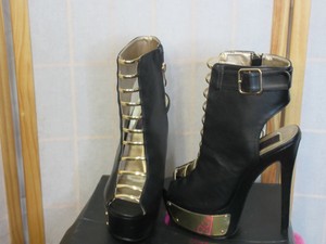 cleopatra embellished stiletto heels