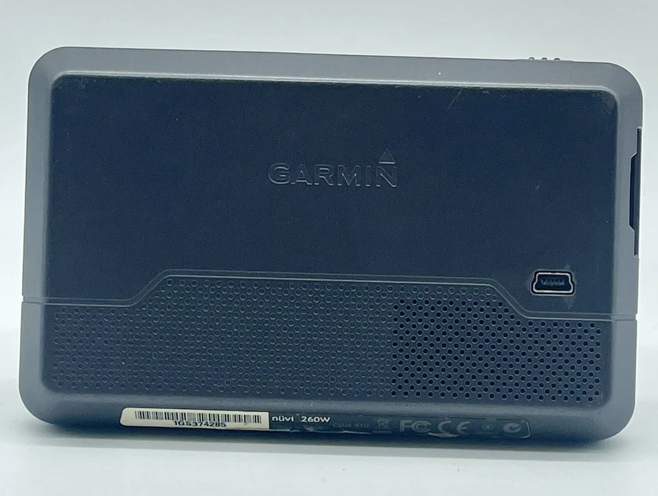 Garmin Nuvi 260W U.S. Canada Mexico Maps BASE UNIT ONLY Tested Working - Image 3 of 4