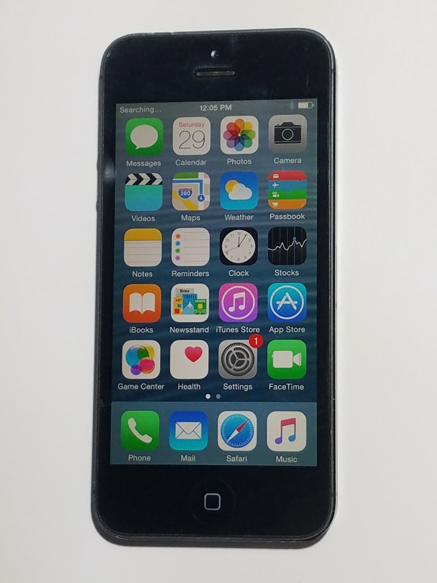 Ultra Rare Apple iPhone 5 16GB Slate Black Collectors Vintage Cell