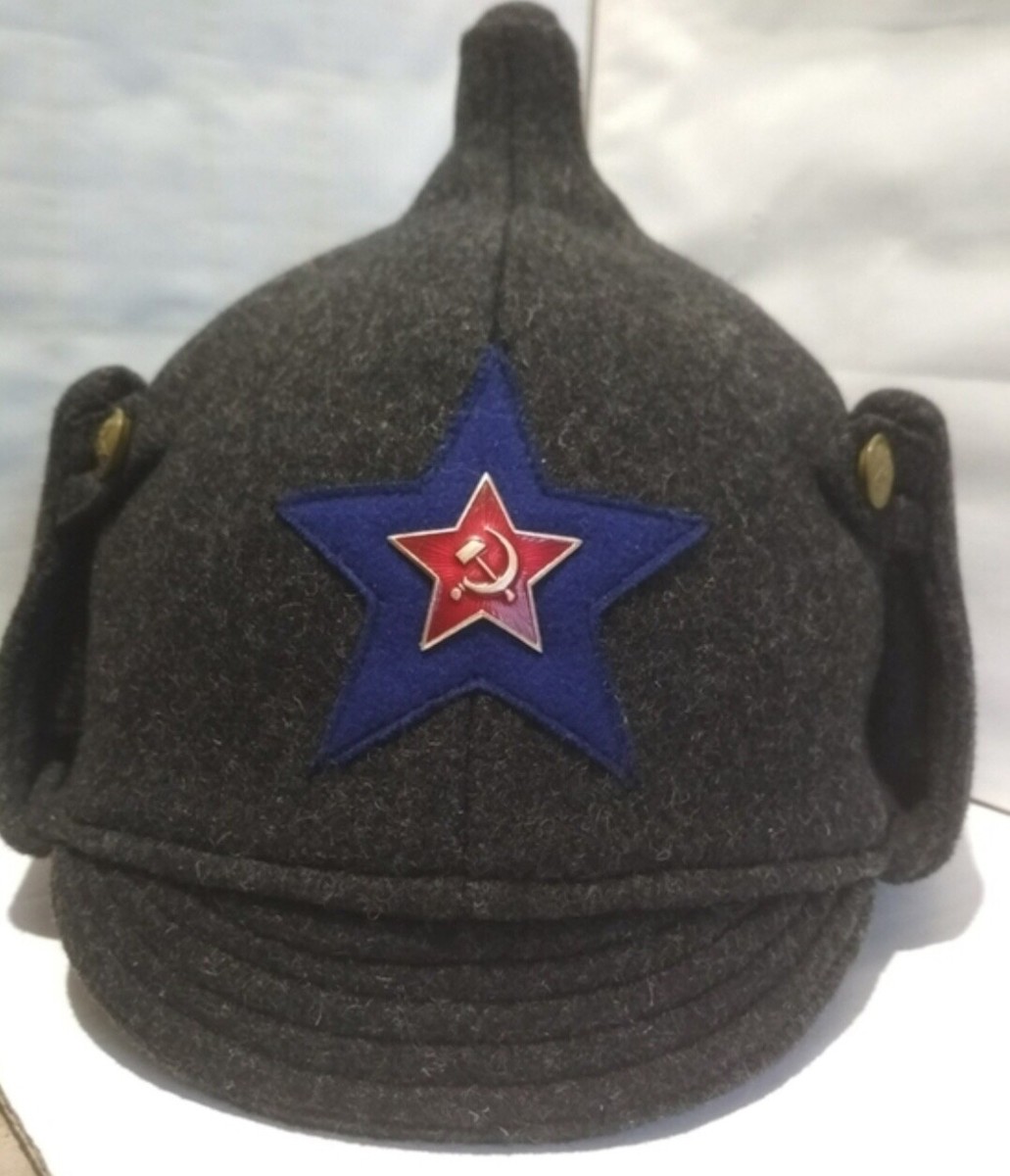 Authentic WW1-WW2 Relic Soviet Red Army Budenovka NKVD USSR