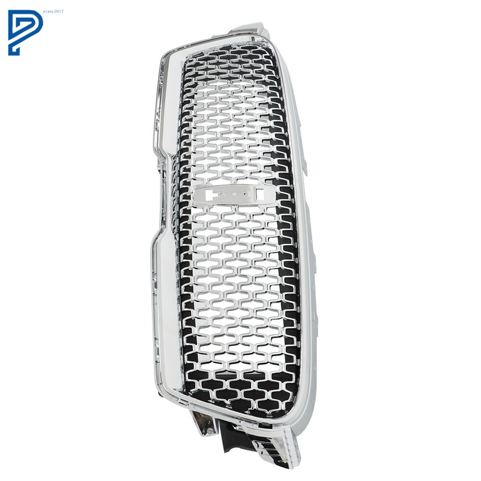 Parachoques delantero HP5Z-8200-AA rejilla superior niquelada para Lincoln MKZ 2017-2019 Foto 4 de 4