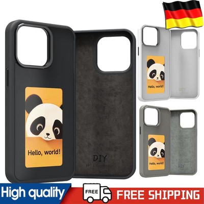 Smart Ink Phone Case NFC Four Color Display AI Phone Case for iPhone 15 PRO Max