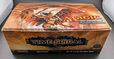 MTG Magic The Gathering TIME SPIRAL Booster Box ** DISPLAY/EMPTY** | eBay