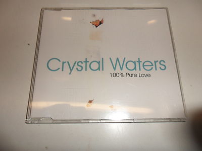 Cd   Crystal Waters     100% Pure Love