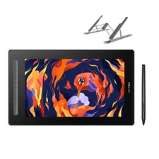 XPPen Artist 16 2nd Graphics Drawing Tablet Fully-laminated X3 Stylus + Stand