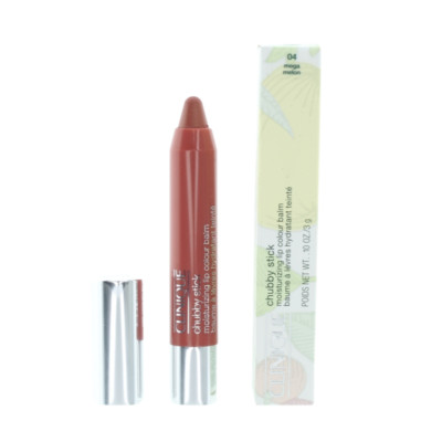 Clinique rosa Lippenstift molliger Stick 04 Mega Melone feuchtigkeitsspendender Lippenbalsam - NEU