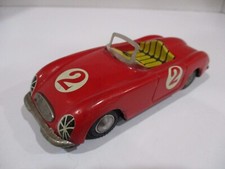 RACE CAR- PORSCHE TYPE -GOOD CONDITION- FRICTION POWERED Tested Works Japan