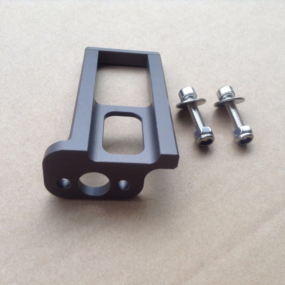 Soporte de montaje servo ajustable de aleación de aluminio CNC apto para barco RC #1730 Foto 4 de 4