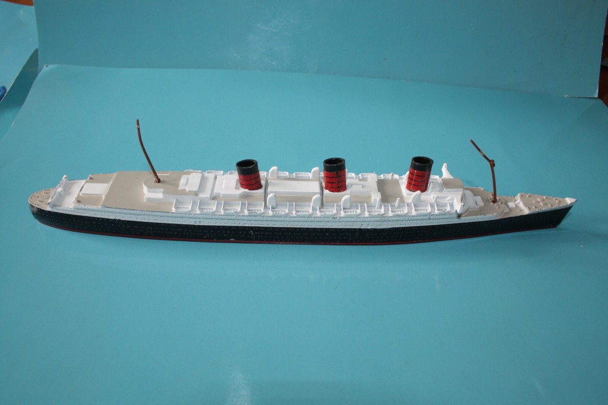船・ボート Triang MINIC R.M.S. M-703 QUEEN MARY Cunard RMS TRIANG Queen Mary Minic m.703 Made in England