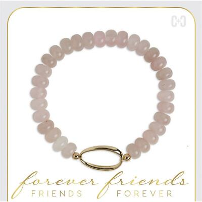 Forever Friends Stretch Bracelet Blush