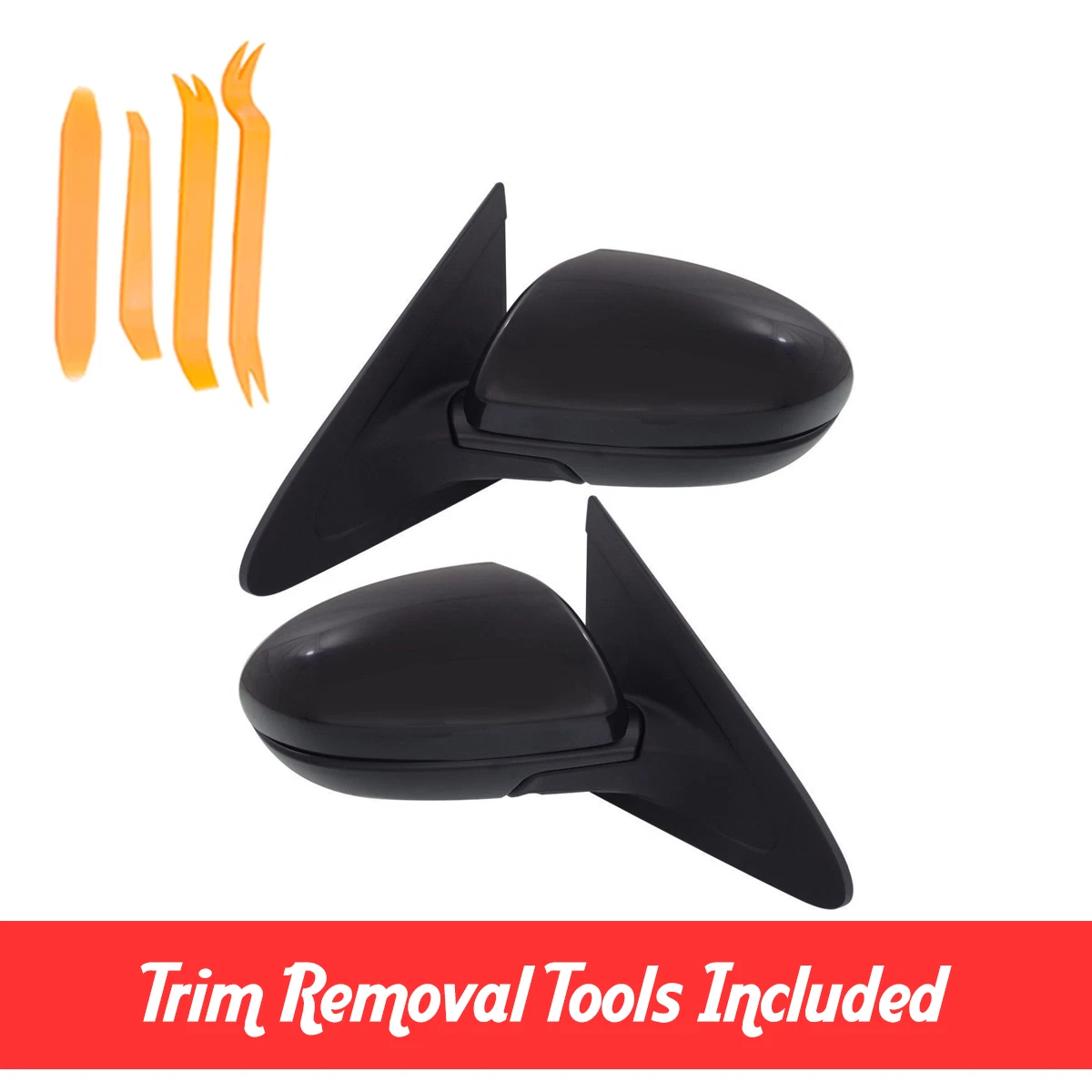New Left & Right Power Mirror Set For 2010-2013 Mazda 3 MA1320162 