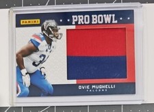 2012 Panini Pro Bowl Father's Day Player Worn Material Ovie Mughelli #14