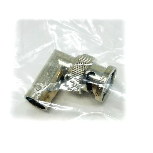 2 pcs Amphenol UG-306A/U BNC Plug to BNC Jack Adapter 50 Ohm Right Angle - Picture 10 of 10