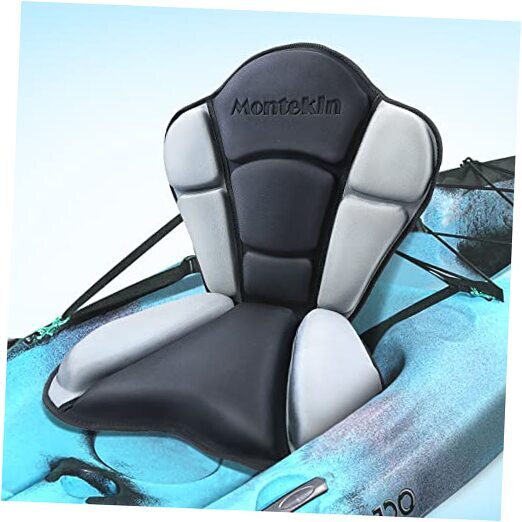  Thickened Kayak Seat with Back Support, Sit On Top Cushioned Canoe Backrest 