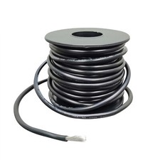 12AWG Tinned Copper Wire Black , 26.25Ft Flexible 65-Stranded Electrical Wire