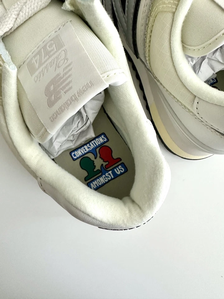 NUEVO EN CAJA NEW BALANCE 574xJoe Freshgoods 'Conversations Amongst Us' Mujer 6.5 Unisex Foto 4 de 4