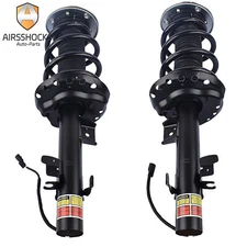 Pair For Range Rover Evoque Front LH+RH Shock Strut Assys w/Electric 2012-2018