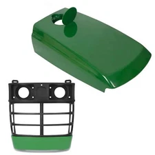 Upper Hood w/Fuel Door Front Grille For John Deere 4200 4210 4300 4310 4400 4410
