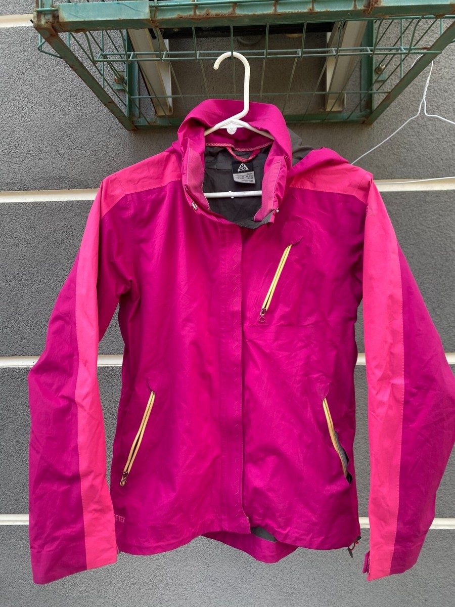 Nike ACG Gore-Tex Jacket Size S Pink | eBay