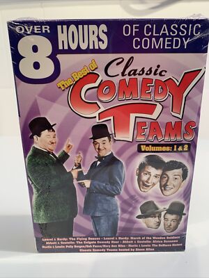 Best of Classic Comedy Teams - Vols. 1  2 (DVD, 2004, 2-Disc Set) NEW TS30