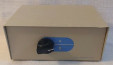 2-Way A/B I/O DB25 Parallel Printer Manual Rotary Switch Box, Metal - SB-001