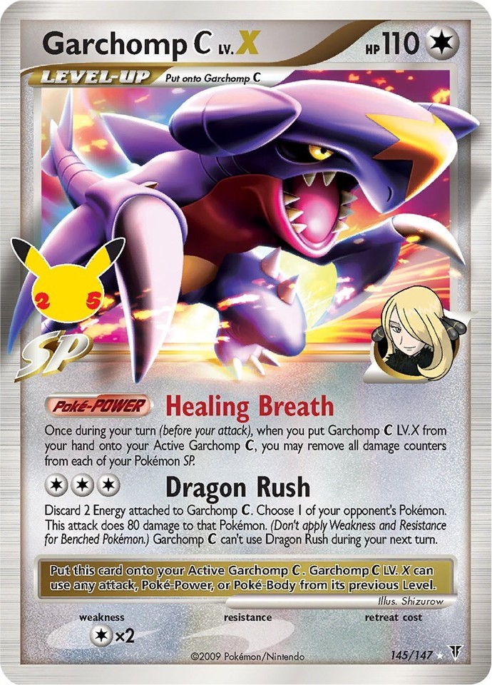 Garchomp C Lv.X 145/147 Celebrations: Classic Collection - 1 of 1