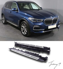 BMW X5 G05 (2019+) Aluminium Side Steps Skirts Running Boards OEM Style Black