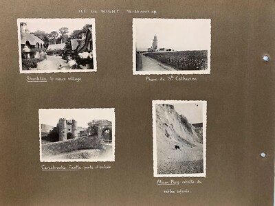 ANALOGE FOTOS ENGLAND SOUTHAMPTON, SCHIFF EL NIL UND ISLE OF WIGHT
