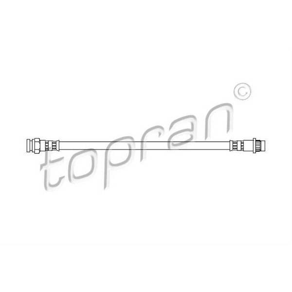 Topran Bremsschlauch Bremsleitung Hinten Beidseitig FüR CitroëN Berlingo Kasten-image