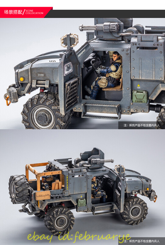 Perfect Joytoy Bettle For The Stars 1/18 Crazy Reload Suv Action