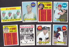 1969 TOPPS ORIGINAL BASEBALL VINTAGE CARDS -YOU Pick A PLAYER CHOICE  1-280