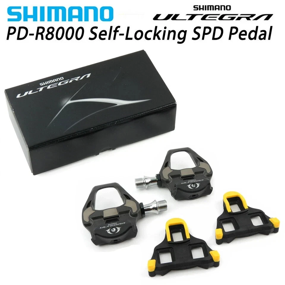 Shimano Ultegra PD-R8000 SPD-SL Carbon Pedal 9/16" Road Bike Cycling SH11 Cleat - Image 2 of 4