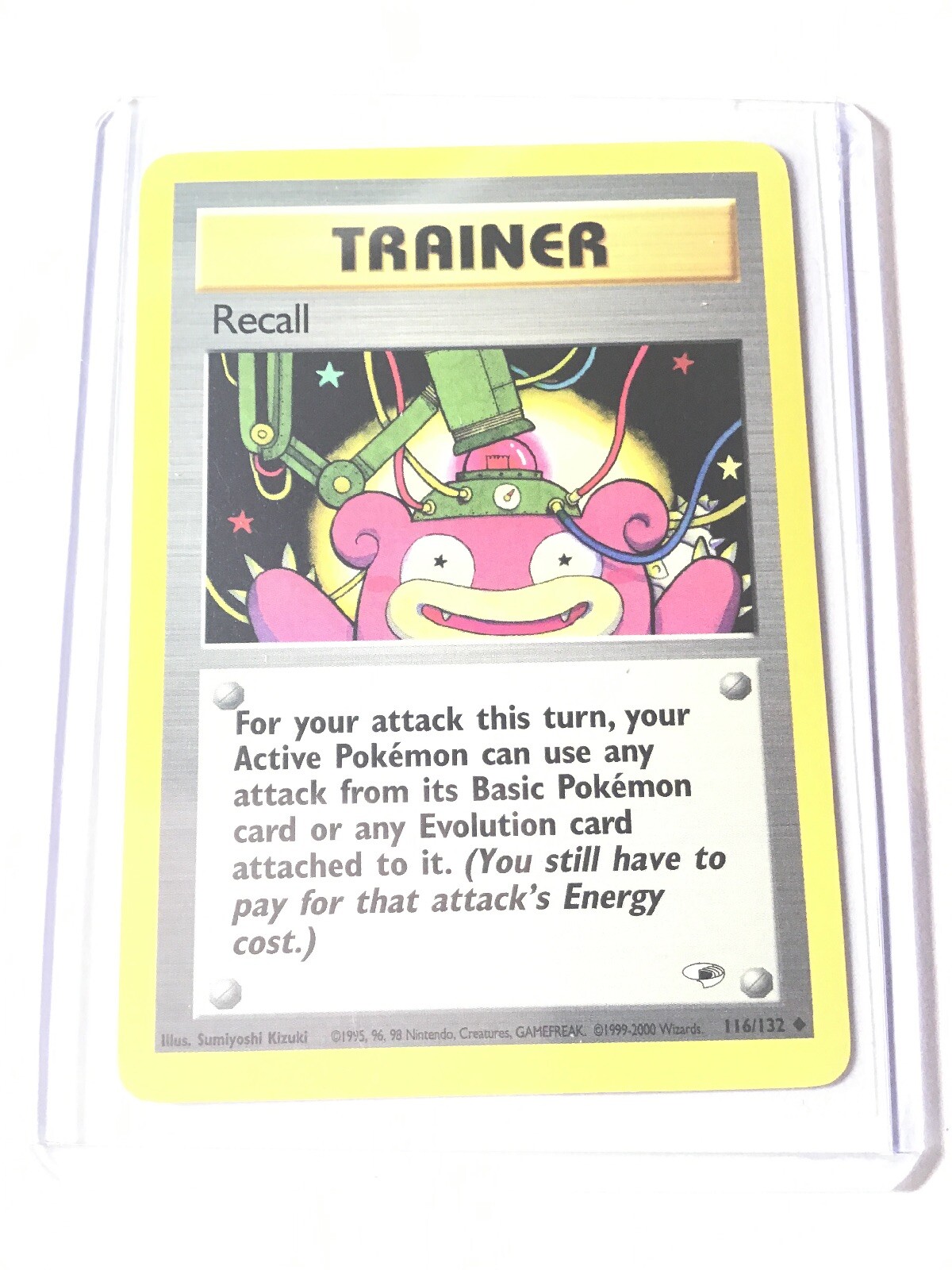 RECALL - Gym Heroes Set - 116/132 - Uncommon - Pokemon Card - NM