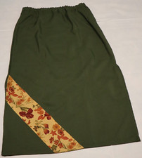 Vintage pull on maxi skirt 38W x 41.5L handmade