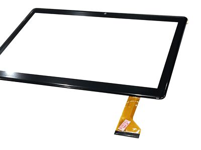 Schwarz - Touchscreen Display Digitizer Glass komp. für Excelvan K107 MTK6580