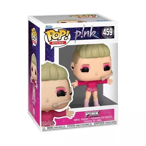 Funko POP! Rocks - Pink Trustfall #459 + Protector