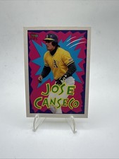 1992 Topps Kids Jose Canseco #115 Oakland Athletics Baseball Card