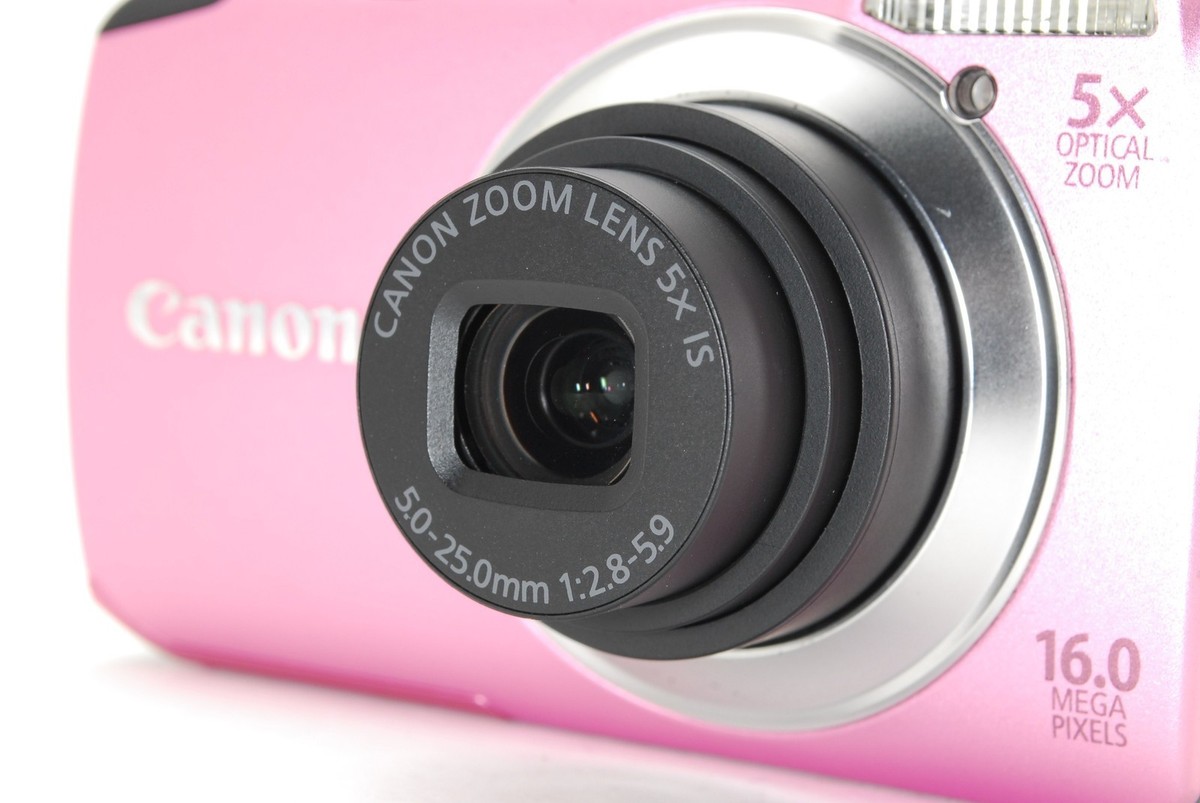 CANON powershot A3300ピンク　#165 MINT W/BOX] Canon PowerShot A3300 IS Pink 16.0MP Digital
