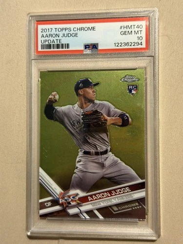 2017 Topps Chrome Update - All-Star Aaron Judge #HMT40 (RC) PSA 10