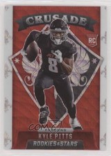2021 Panini Rookies & Stars Crusade Red Wave Prizm Kyle Pitts #CR-30 02rs