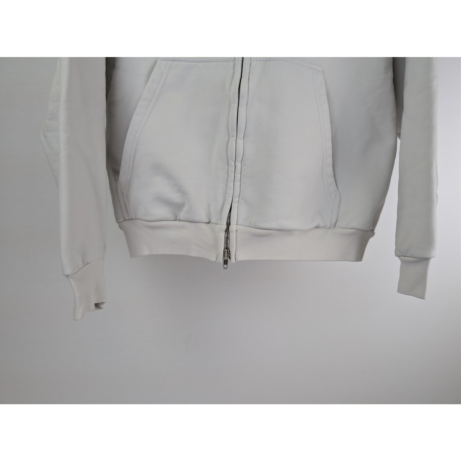 Balenciaga x Under Armour UA Regular Zip-up Hoodie in Dirty White/Black BNWT XXL image 3