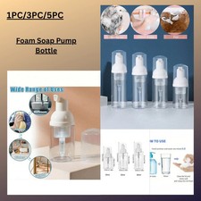 Foam Soap Pump Bottle Travel Foaming Dispenser Empty Refillable Bottle